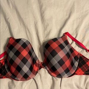 Victoria’s Secret plaid bra 36D